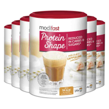 6X Modifast Protein Shape Milkshake Cappuccino 420 gr