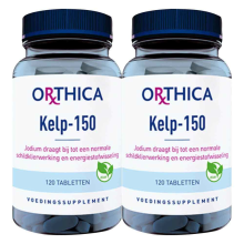 2X Orthica Kelp 150 120 tabletten