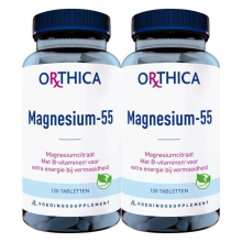 2X Orthica Magnesium 55 120 tabletten