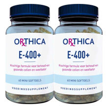 2X Orthica E 400+ 60 softgels