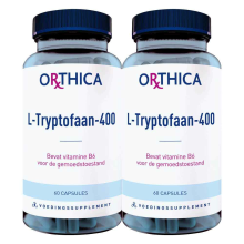 2X Orthica L Tryptofaan 400 60 capsules