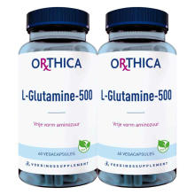 2X Orthica L Glutamine 500 60 capsules