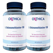2X Orthica L Selenomethionine 100 180 capsules