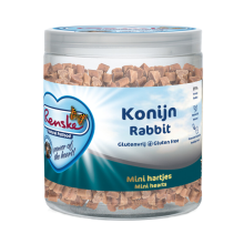Renske Gezonde Beloning Mini Hartjes Hondensnack Konijn 300 gr