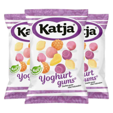 3X Katja Yoghurtgums 295 gr