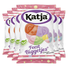 6X Katja Feest Biggetjes 250 gr