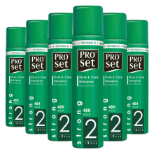 6X Proset Haarspray Sterk 300 ml