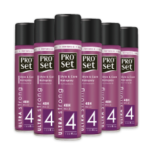 6X Proset Haarspray Ultra Sterk 300 ml