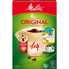 Melitta Filters 1x4 Bruin 80 stuks