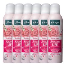 6X Kneipp Douche Foam Embrace Life 200 ml