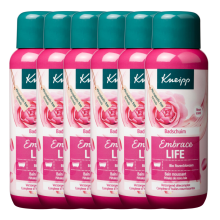 6X Kneipp Badschuim Embrace Life 400 ml