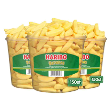 3X Haribo Bananen 150 stuks