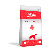 Calibra Hondenvoer Veterinary Diet Diabetes & Obesity 2 kg