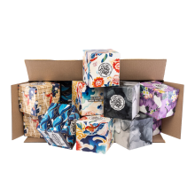 2+1 Gratis: The Good Roll Bamboe Tissues Panda Edition 60 vellen 20 doosjes