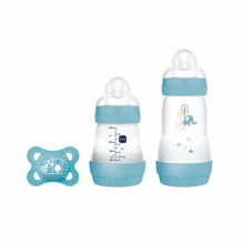 MAM Babyfles Starter Set Easy Start Anti Colic Blauw S 1 set