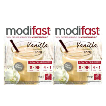 Le Creuset 2x Modifast Weight Control Milkshake Vanille 8 x 55 gr