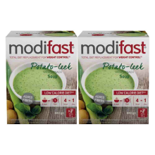 2X Modifast Weight Control Soep Potato Leek 440 gr