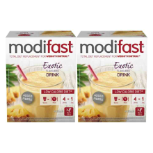 2X Modifast Weight Control Milkshake Exotic 100 gr