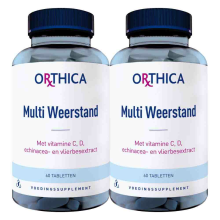 2X Orthica Multi Weerstand 60 tabletten