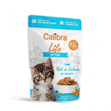 Calibra Kattenvoer Life Kitten Zalm 28 x 85 gr