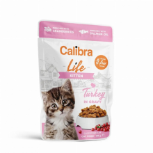Calibra Kattenvoer Life Kitten Kalkoen 28 x 85 gr