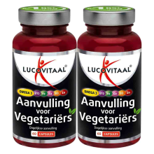 2X Lucovitaal Vega Aanvulling 60 capsules