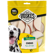 15X Voskes Hondensnack Taco met Eend 400 gr