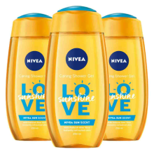 3X NIVEA Douchegel Love Sunshine 250 ml