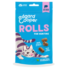 Edgard & Cooper Edgard & Cooper Adult Rolls Kattensnack Zalm 45 gr