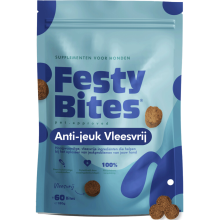 FestyBites Anti Jeuk Hondensnack Vleesvrij 180 gr