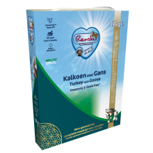 Renske Vers Gestoomd Complete Menu Hondenvoer Nat Kalkoen & Gans Graanvrij 395 gr