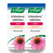 A Vogel 2x A.Vogel Echinaforce Sterk + Vitamine C 45 tabletten