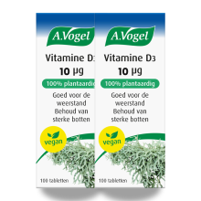 A Vogel 2x A.Vogel Vitamine D3 10 ug 100 tabletten