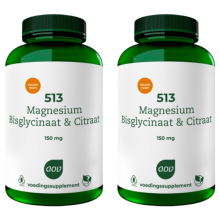 999 Games 2x AOV 513 Magnesium Bisglycinaat & Citraat 180 tabletten