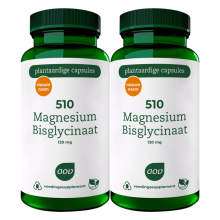 2X AOV 510 Magnesium Bisglycinaat 60 vegacapsules