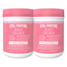 2X Vital Proteins Beauty Collageen Aardbei en Citroen 271 gr