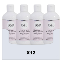 12X B&B Italiaanse Wasparfum Witte Musk 250 ml