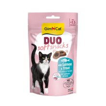 GimCat Duo Kattensnack Zalm & Forel 50 gr