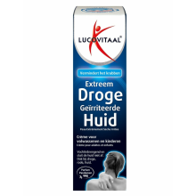 2X Lucovitaal Extreem Droge Geïrriteerde Huid Crème 50 ml