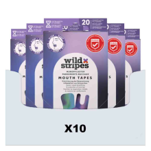 10X Wild Stripes Mondstrips Sunset 20 stuks