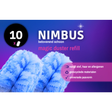 4X NIMBUS Magic Duster Refill 10 stuks