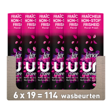 6X Lenor In Wash Geurbooster Bloemen Fris 19 wasbeurten 235 gr