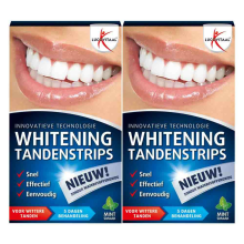 2X Lucovitaal Whitening Tandenstrips 5 sets