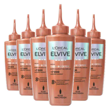 6X L'Oréal Elvive Fiber Booster Anti Haaruitval Serum 102 ml