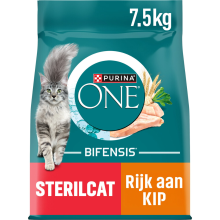 Purina ONE Kattenvoer Droog Sterilcat Kip   Tarwe 7,5 kg