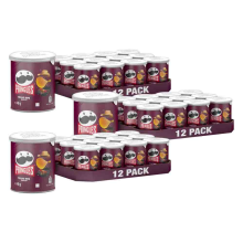 3X Pringles Chips Barbecue 12 x 40 gr