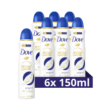 6X Dove Deodorant Spray Advanced Care Orginal 150 ml