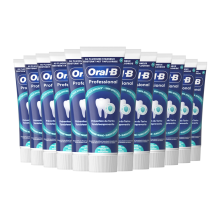 Oral B 12x Oral B Tandpasta Professional Tandsteencontrole Reinigingskristallen Extra Fris 75 ml