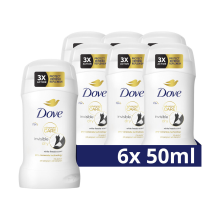Cloer 6x Dove Deodorant Stick Invisible Dry 50 ml
