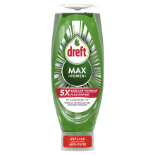 2E halve prijs: Dreft Max Power Afwasmiddel Original 730 ml